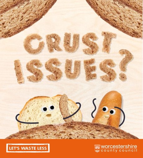 Do you have #CrustIssues? You’re not the only one. The UK throws away 1.2 bn crusts each year! That’s the same as chucking away 59m loaves of bread. Get Savvy by turning them into new food; from French toast to eggy soldiers, there’s plenty of options. #FoodSavvyWorcestershire