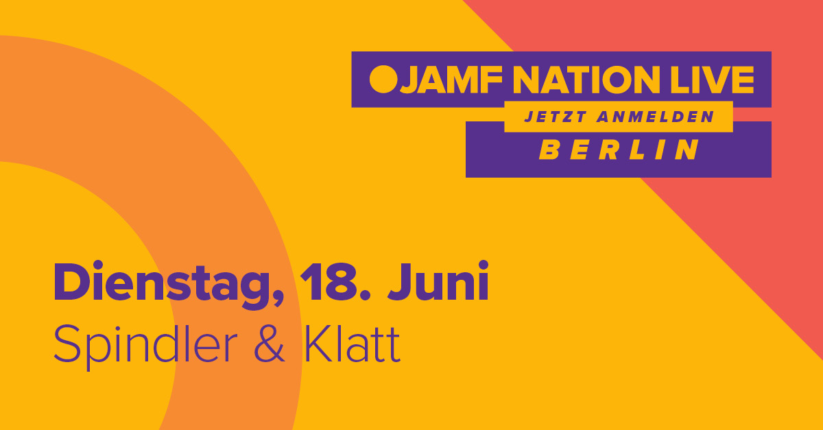 Jamf DACH tweet media