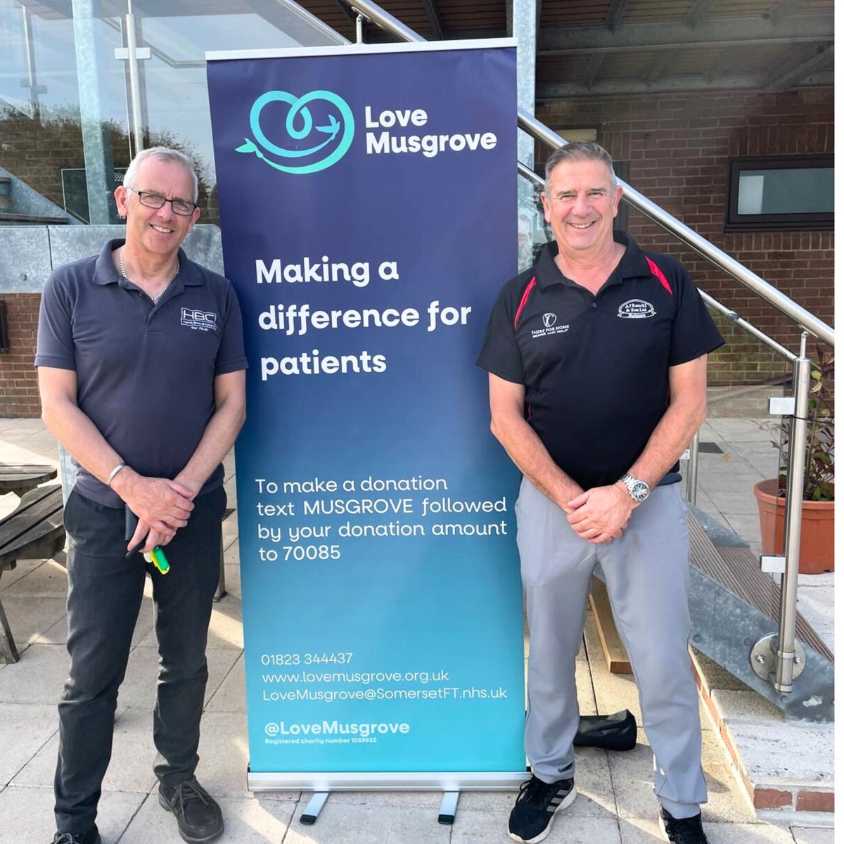 HBC_Builders's tweet photo. Last Friday we took part in the @LoveMusgrove Charity Golf Tournament alongside our key supply chain partner, Heat Radiation Ltd. It was a fantastic event dedicated to supporting the invaluable work of Love Musgrove, the official charity of Musgrove Park Hospital @SomersetFT https://t.co/9ctIgS92Tu