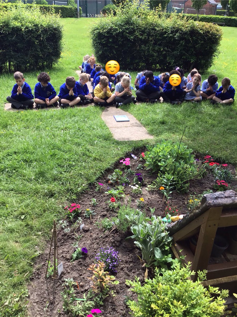 1JG have really enjoyed a quiet reflection in the newly replanted prayer garden this morning. It was so lovely to spend some time in nature with God.