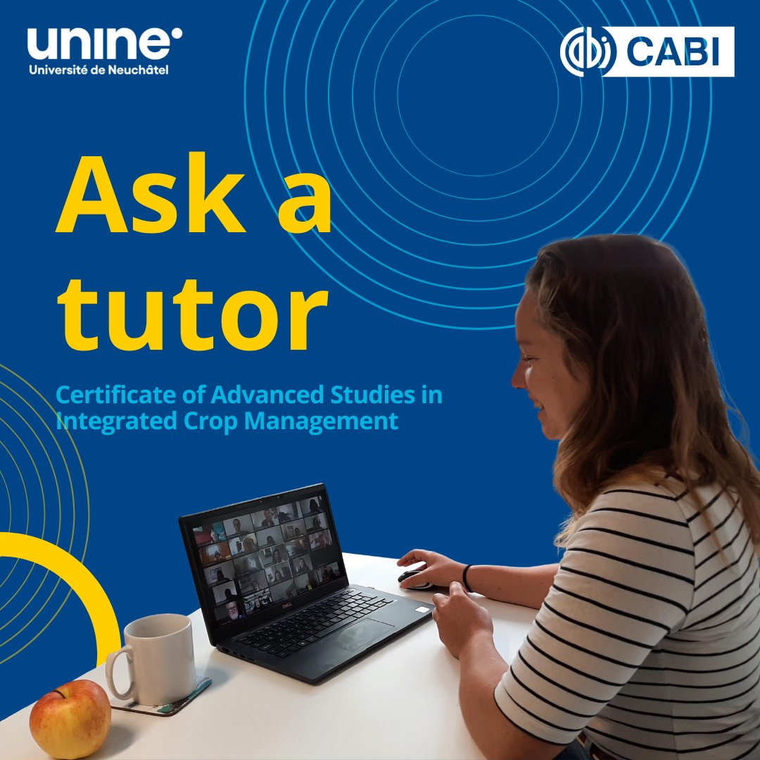 Curious about studying integrated crop management? Our tutors will be doing a Q&A and we need your questions! Ask them in the comments 👇