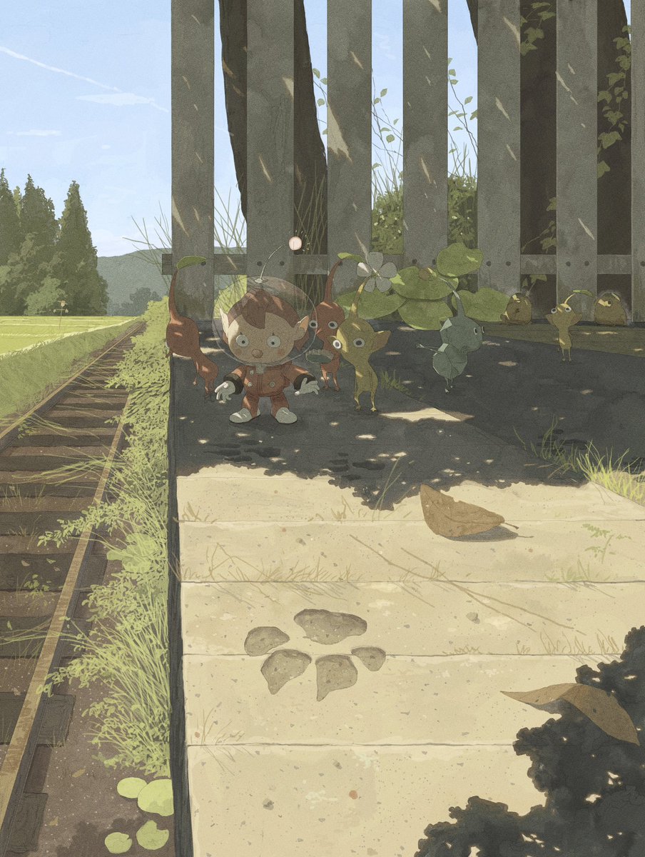 #ピクミン  #ピクミン4 
調査レポート:正体不明の痕跡を発見