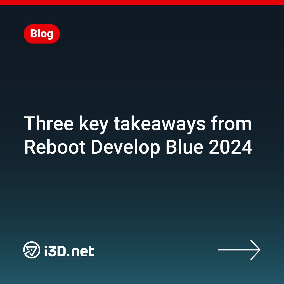 Last month, we powered up @RebootDevelop 2024. 💙

Our Product Marketing Manager, Jaunius Satkauskas, shared 3 key takeaways you need to see. 

Check them out here: bit.ly/4azjvqq 

#RebootDevelopBlue2024 #GamingIndustry #Gaming #GameHosting 💙🚀