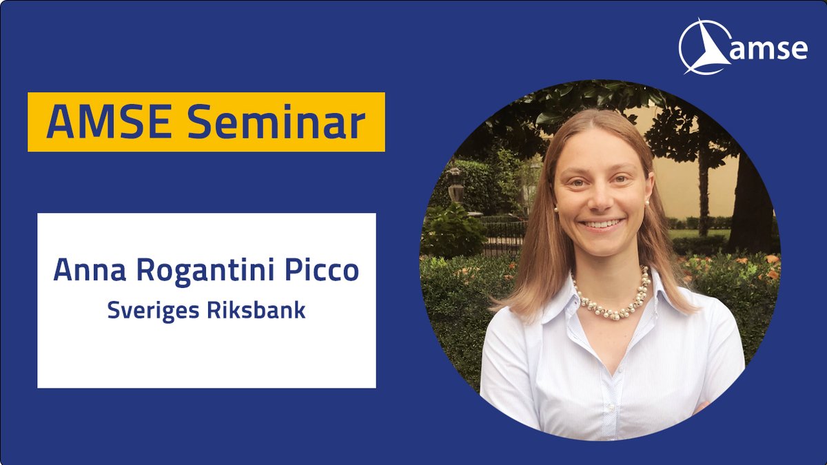 Macro and Labor Market Seminar | Dynamic Credit Constraints: Theory and Evidence from Credit Lines 🗣️Anna Rogantini Picco, @riksbanken 📅May 24, 11:30am to 2:30pm 📍IBD, #Marseille ➡️amse.site/jfkwp 📷Anna Rogantini Picco