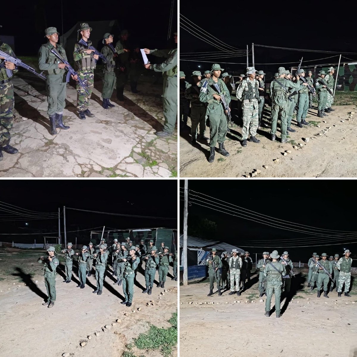 RT || El servicio de Ronda Mayor verificará el buen desempeño del servicio nocturno de las guarniciones militares  y supervisará la instalación de patrullas mixtas que recorran los cuadrantes de paz asignados, para garantizar la paz y el sosiego de la población.
#FANB