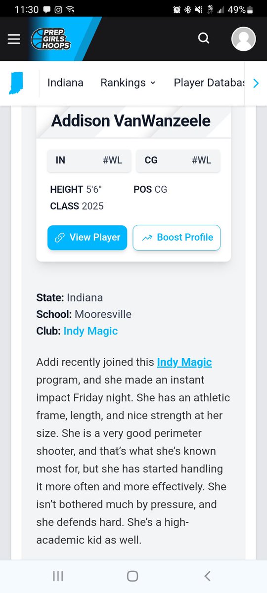 Thank you for the write up! <a href="/PGHIndiana/">Prep Girls Hoops Indiana</a>