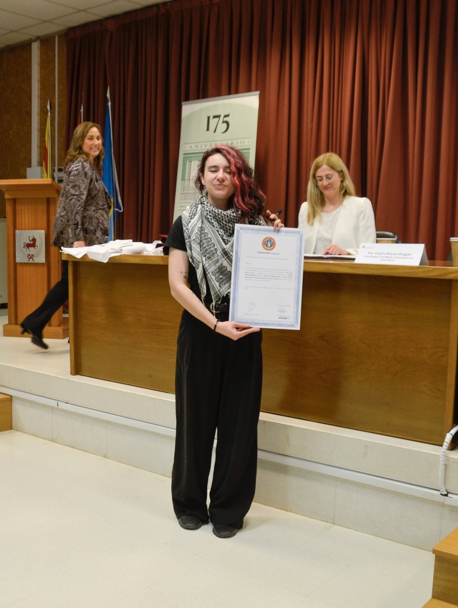 FVeterinariaUZ's tweet photo. Y ¡Enhorabuena a las premiadas durante el acto de Graduación de los Másteres Universitarios en Calidad Seguridad y Tecnología de los Alimentos y en Salud Global! #onehealth #premioextraordinario #MUSG #MUCSTA https://t.co/WttPWoTQO4