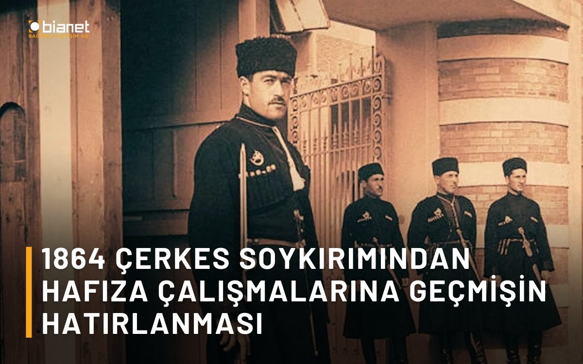 🕯️"#ÇerkesSoykırımı'nı unutursak Gazze’de şahit olduğumuz katliamı anlayamaz, bunun daha önce yaşanmış soykırımların artçısı olduğunu da göremeyiz."