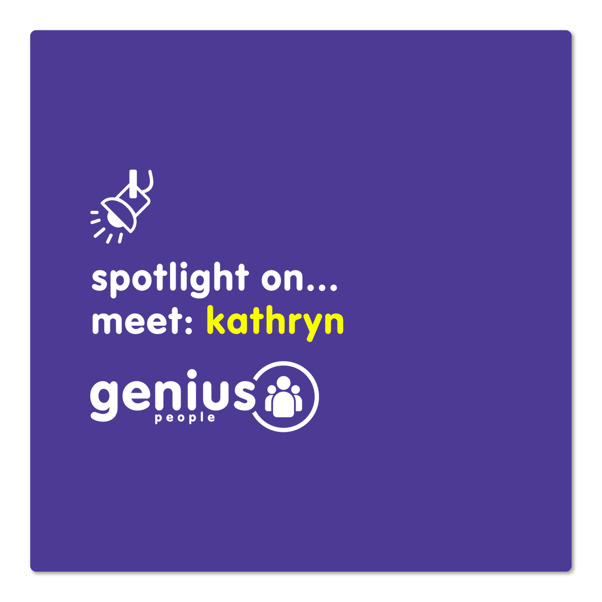 GeniusPeople_'s tweet photo. Spotlight on: Meet our Maths &amp; English Specialist, Kathryn!

Read more on LinkedIn: https://t.co/dFSvAhler9

#EmployeeSpotlight #Welcome #GetToKnowUs https://t.co/9k6YeRtF9k