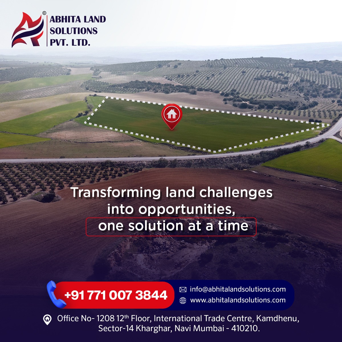 Transforming land challenges into opportunities, one solution at a time.
#LandDisputes #LegalGuardians #LandProtection  #LandMatters #LandRights #LegalAdvice #LegalServices #LegalSolutions #LegalAdvocate #landsolution #landservice #LegalExperts #abhitalandsolutions #navimumbai