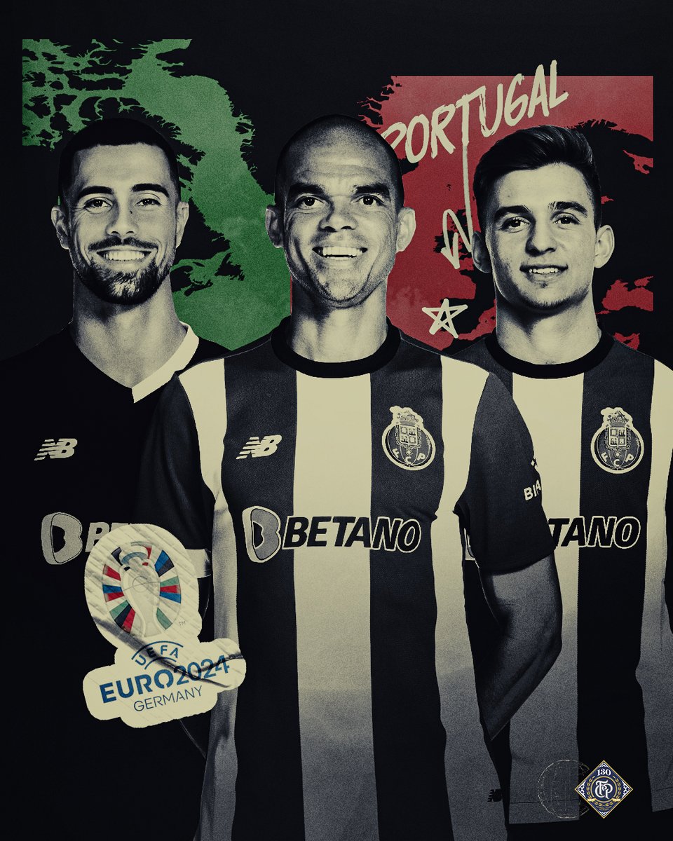 Diogo Costa, Pepe e Francisco Conceição convocados para o Euro 2024 🇵🇹

#FCPorto #Portugal