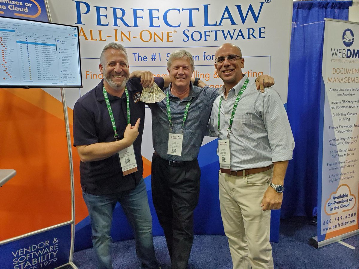 PerfectLaw's tweet photo. 🎉 Congratulations to Marc Upchurch from @KramerRayson for winning PerfectLaw's $200 CASH drawing, the first drawing of the #ALANational https://t.co/qbW9ob92Gl