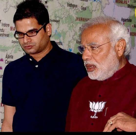 CongressTask's tweet photo. Prashant Kishore predicted BJP’s victory in Himachal, Telangana and Karantaka and BJP lost badly in all of them. 

Everyone knows he is a puppet of BJP.

How much Adani money did you get @PrashantKishor tempo bhar ke’? https://t.co/kimfiWyz47