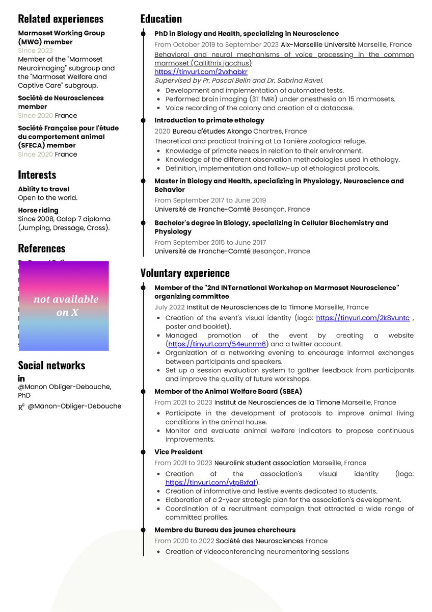 Dre. Obliger-Debouche Manon tweet media