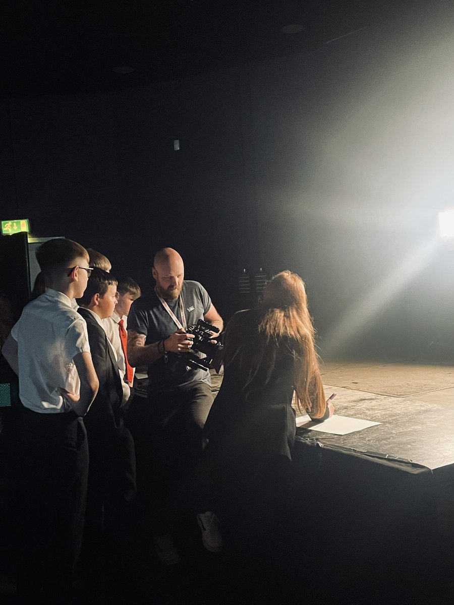 Lights, Camera, Action! What an amazing few weeks we have had with the wonderful Lee Tuck as part of our @NT_Schools Speak Up project. Only a few more filming sessions to go before we debut “Why is this so normal?” at the mighty @SundEmpire at the end of June! We cannot wait! 🎬