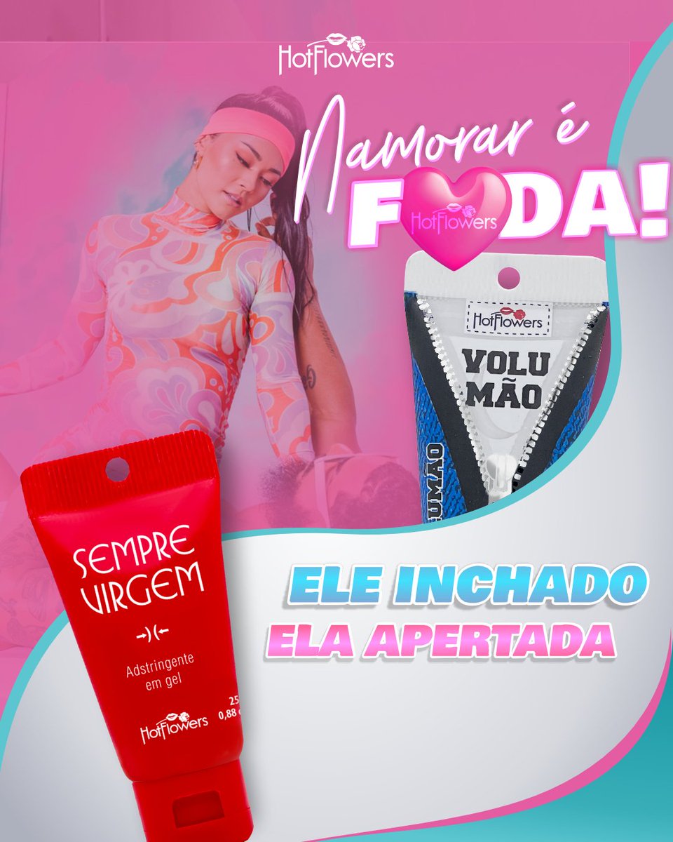 hotflowers's tweet photo. 🔥 Ela Apertadinha e Ele Inchado! 🔥

Transforme sua noite com os produtos Sempre Virgem e Volumão! 🌟

👉 Sempre Virgem: Sensação de primeiro encontro, toda vez! 🌸
👉 Volumão: Mais volume, mais prazer! 💪 https://t.co/mPqqZ7QCJA