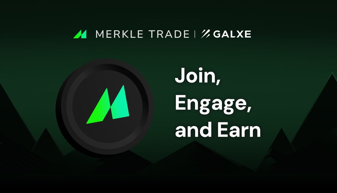 Announcing Merkle @Galxe Campaign Part 1: Social Synergy 🔥

Join our space and complete social tasks to earn loyalty points 🌲

Exclusive benefits are reserved for point holders - the more the merrier 🎁

Multiple quests are coming soon so stay tuned!

The campaign is available
