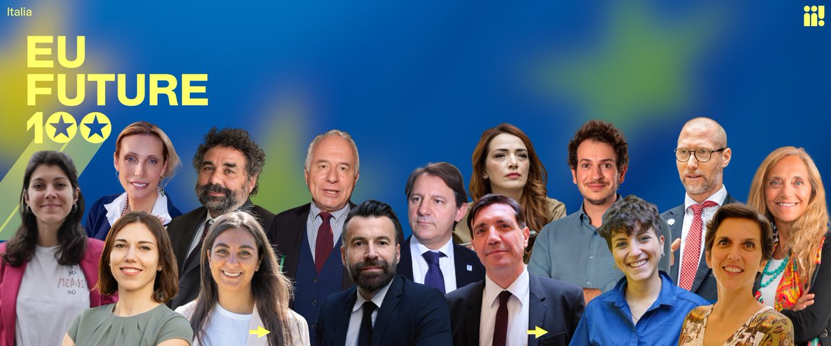 1/2: Heute können wir euch gleich 15 Kandidat*innen der EU Future 100 vorstellen - und zwar aus Italien! 🇮🇹
Mit dabei sind Annalisa Corrado, Antonio Mumolo, Shady Alizadeh, Jasmine Cristallo, Alessandsro Zan, Monica Romano, Humberto Insolera, Marco Tarquinio, und Giovanni Mori!
