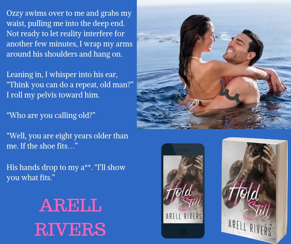 Mmmmm ..... think the shoe fits?

Find out in HOLD STILL ~ geni.us/GDwdlls

#teasertuesday #rockstarromance #arellrivers