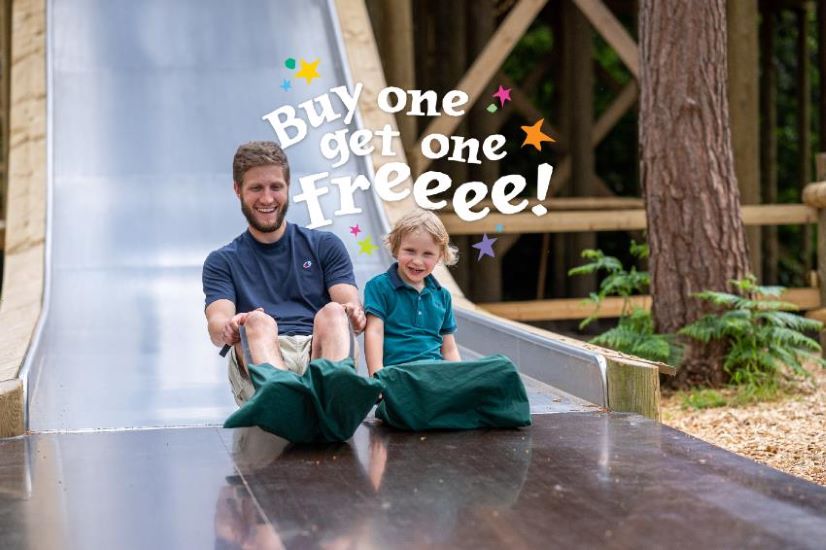 visitnorfolk's tweet image. Make this Father's Day unforgettable at BeWILDerwood! 🌳👨‍👧‍👦 Enjoy Buy One Get One Free tickets and explore enchanted treehouses, huge slides, mazes, zip lines, puppet shows, and more! 🎟️✨ 
🔗bewilderwood.co.uk/events/fathers… #VisitNorfolk #BeWILDerwood #FathersDayFun #BOGOF