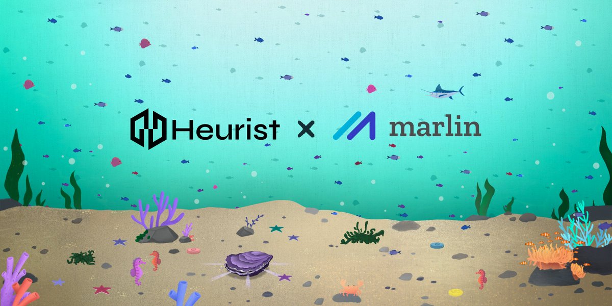 Super excited to announce that Marlin is partnering with @heurist_ai to democratize secure AI Inference for all. Heurist’s validator network nodes will leverage Marlin’s Oyster TEEs to enhance security and reliability. With Oyster TEEs, node network will be protected against