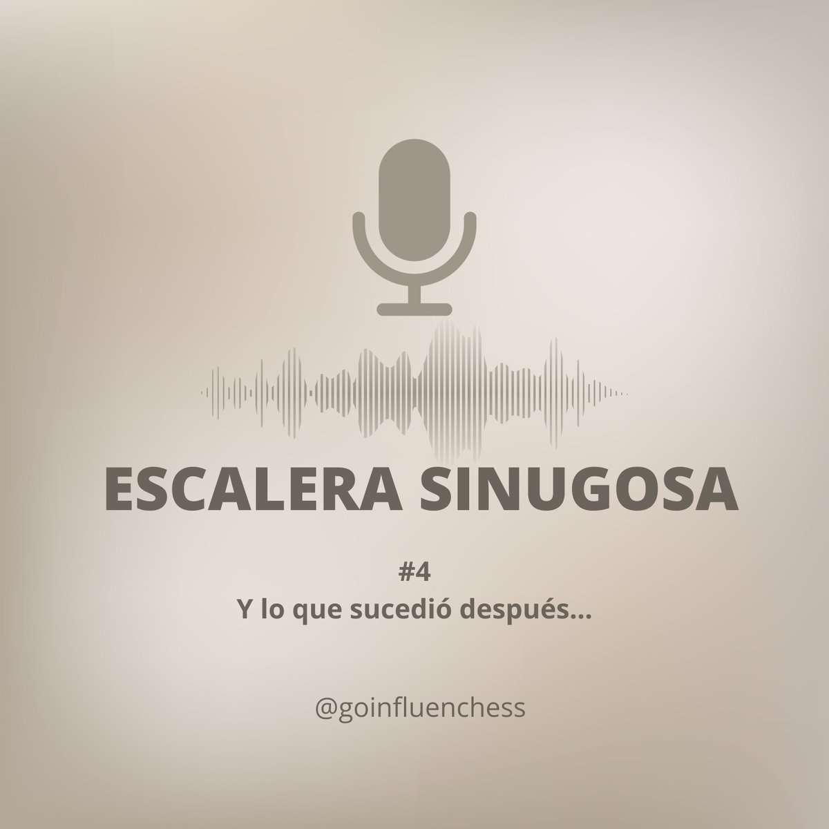 Ayer subí el Episodio 4 de #LaEscalerasinuGOsa y puedes escucharlo en distintas plataformas:
YT: youtube.com/watch?v=3jjIax…

Otras linktr.ee/goinfluenchess
#gogame #weiqi #baduk
