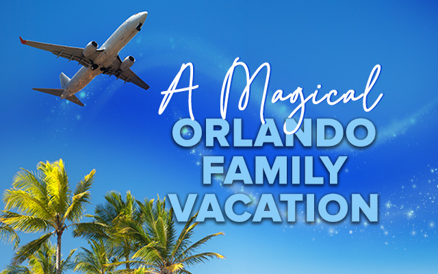 You could win a trip for 4 to Orlando's Greatest Theme Parks. Enter to win and stream us daily for the secret magic word to increase your chances of winning.