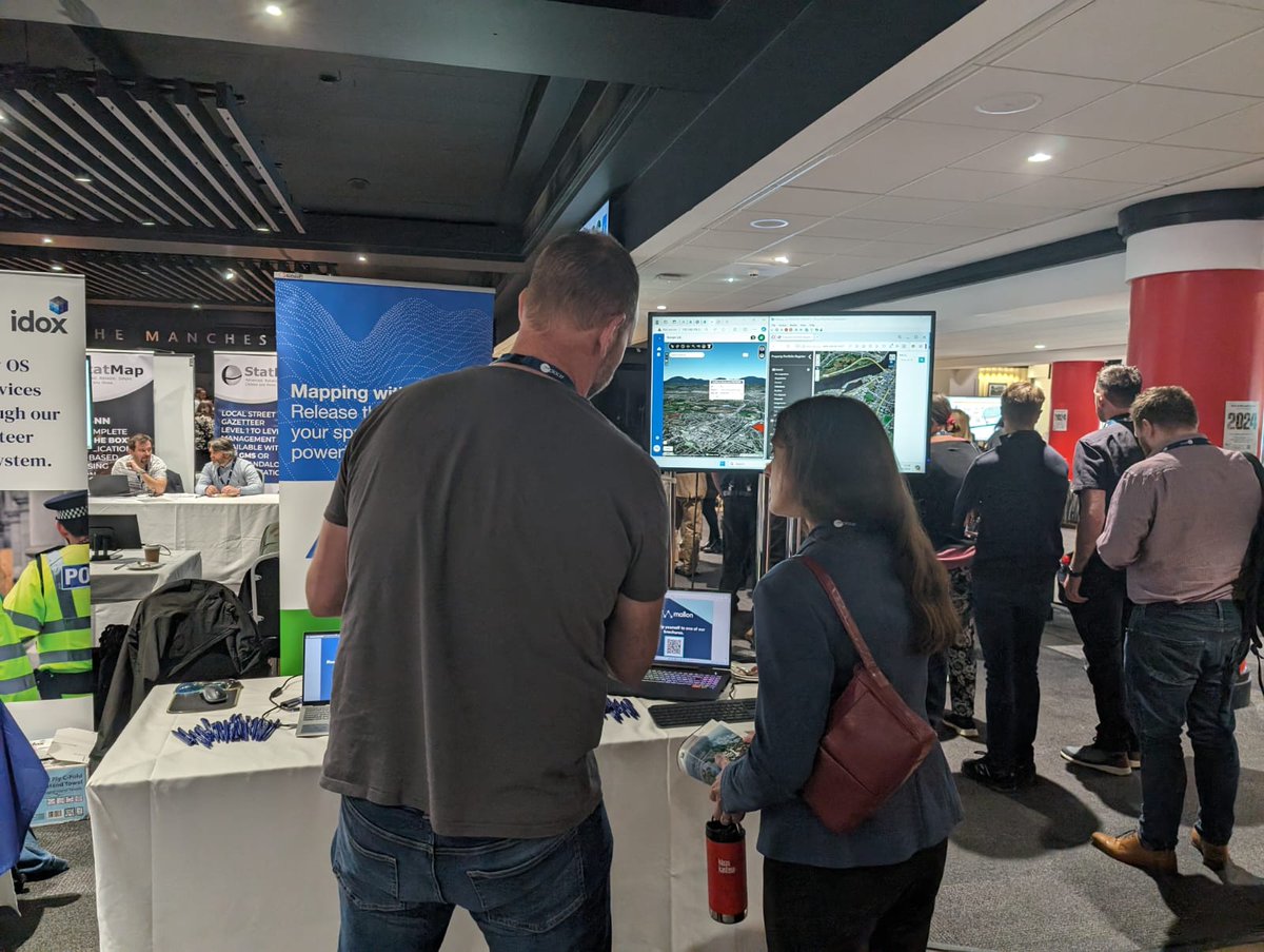 MallonTech's tweet image. Fantastic day so far at the @GeoPlaceLLP Conference!
Great to be back meeting face-to-face & showcasing the potential of #Azimap & #PPR to help with the #DigitalTransformation of your Local Authority.