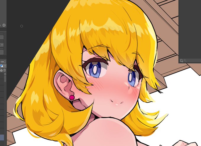 本日更新予定、FANBOX,Fantia限定イラスト、基本部分まで完成。仕上げと差分をつくって、このあと公開予定です。 