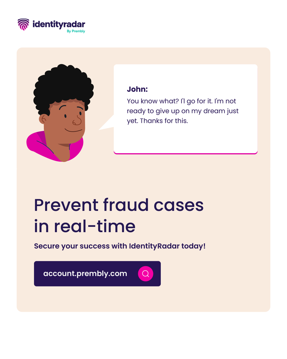 Facing fraud on your e-commerce site? 😟Discover how IdentityRadar can help prevent fraud cases in real time.

#EcommerceSecurity #IdentityRadar #FraudPrevention #Ecommerce