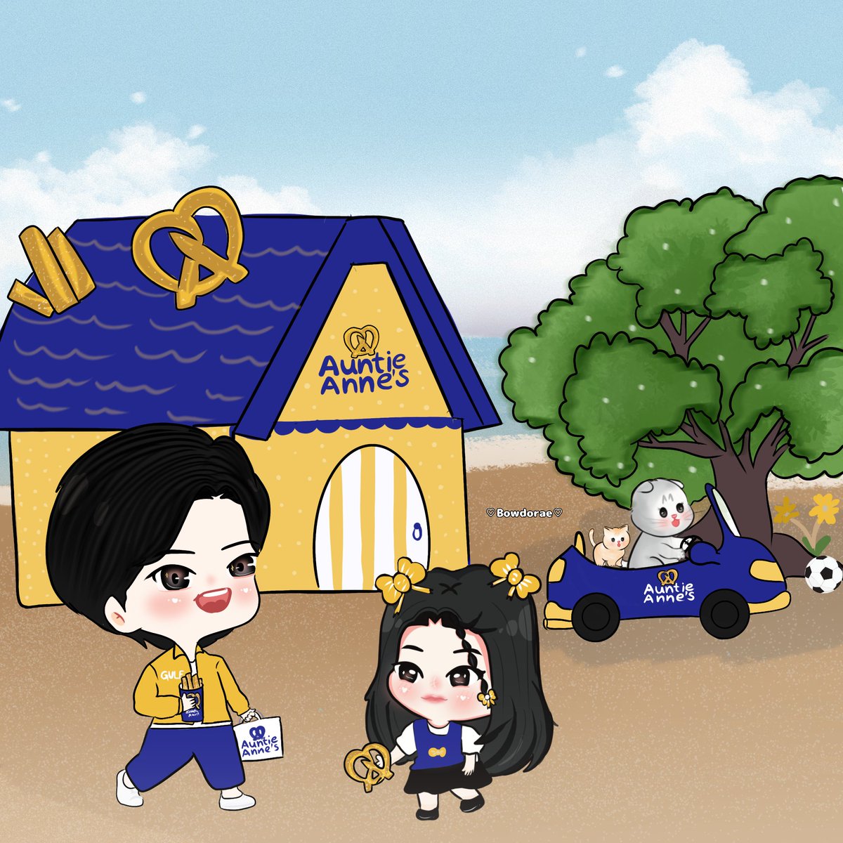 😋🥨🏡

#GulfKanawutxAuntieAnnesTH 
#AuntieAnnesTH 

 @gulfkanawut   @AuntieAnnesTh
#กลัฟคณาวุฒิ #gulfkanawut
#artbybowdorae #chibiart