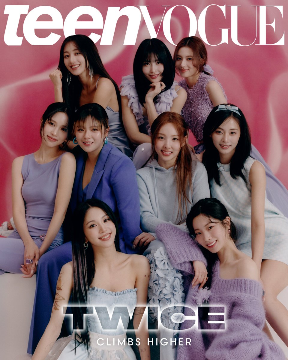 TWICE are the latest cover stars for Teen Vogue!