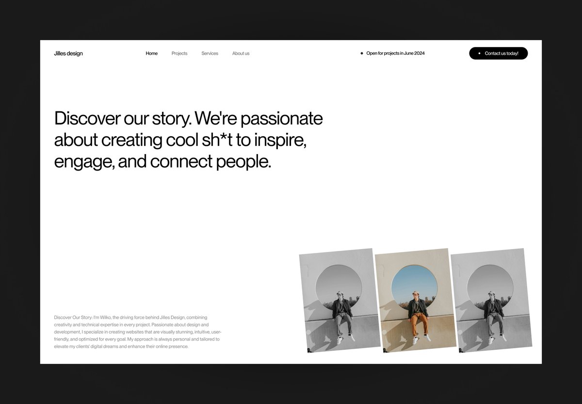 JillesDesign's tweet image. Simple.