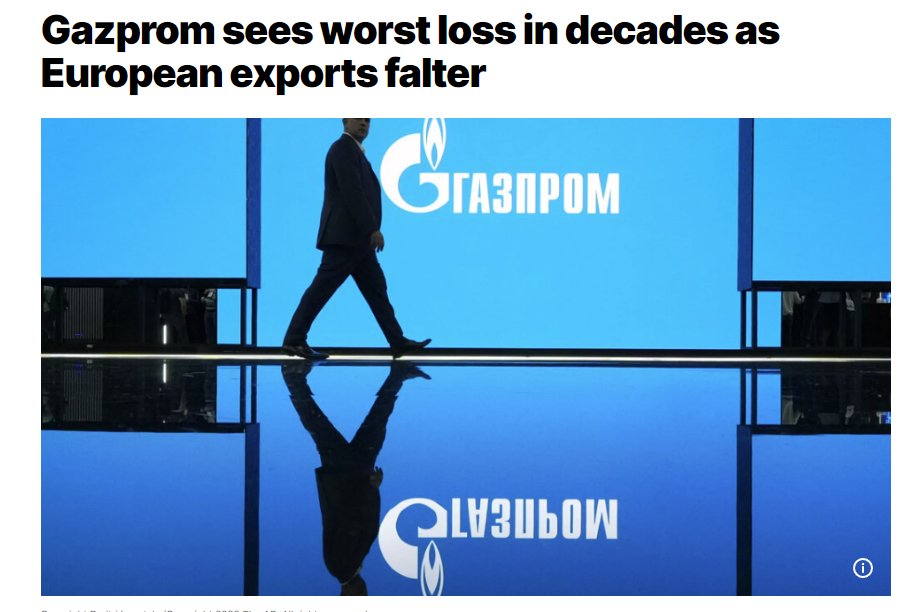 @DagnyTaggart963 Gazprom is kaput