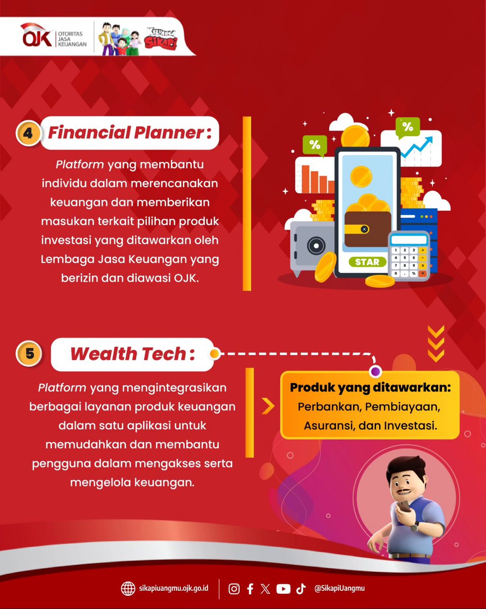sikapiuangmu's tweet photo. Sobat ngaku Gen Z? Sudah kenal belum sama layanan keuangan digital yang dapat Sobat manfaatkan? Keuangan digital bukan hanya dapat dimanfaatkan untuk pembayaran secara digital seperti e-wallet dan mengakses pinjaman online saja loh #dfl  #digitalfinancialliteracy  #sikapiuangmu https://t.co/9SaHnNNx9p