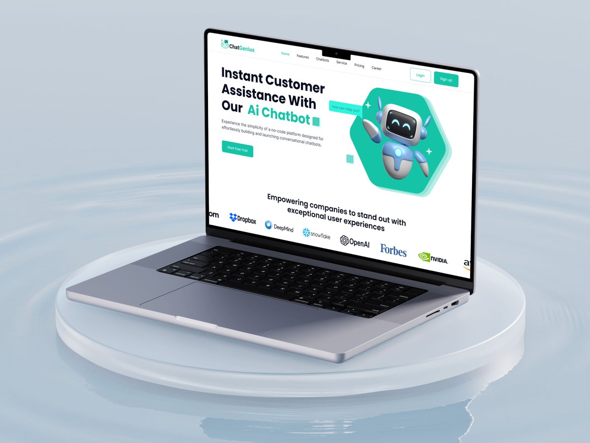 arhamtechpro's tweet photo. Check Our latest exploration of Ai Chatbot Website landing page design.

Check Dribbble: https://t.co/N2VBvPj960

#chatbot #aichatbot #ai #landingpage #websitedesign #SaaS #arhamtechpro https://t.co/7Nj6p4JqBD
