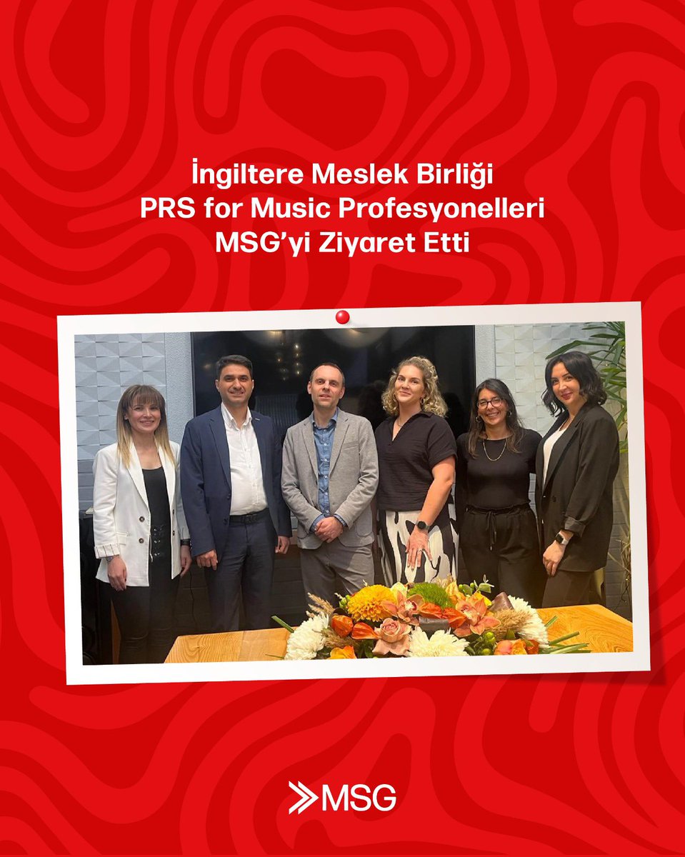 İngiltere meslek birliği PRS for Music profesyonelleri MSG’yi ziyaret etti. MSG üyesi eser sahiplerinin haklarını Birleşik Krallık ve bağlı ülkelerde koruyan PRS for Music profesyonelleri Florent Quercioli ve Olga Mihailova-Munday, MSG ofisini ziyaret ederek MSG