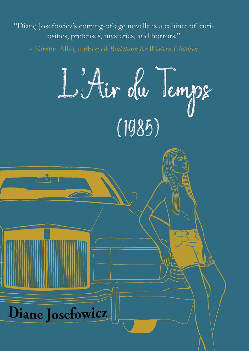 Join us at 6pm for a book signing at Narragansett Brewery with Diane Josefowicz, author of L'Air du Temps (1985)! @PublishersWkly: 'Josefowicz provides plenty of rich period detail through the voice of her spunky heroine...Fiends for 1980s nostalgia ought to seek this out.'