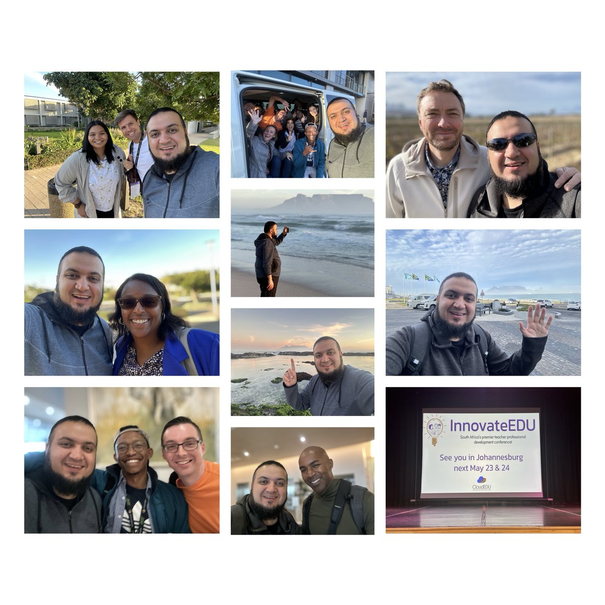 And just like that, we are back in the cupboard! 😜 🤯 Wow! What a week in Cape Town, South Africa, rounding off part 5 of #AbidsWorldTour for quite possibly my favourite conference of them all, #InnovateEDU! 🇿🇦❤️ InnovateEDU is simply put, a phenomenal whirlwind of an