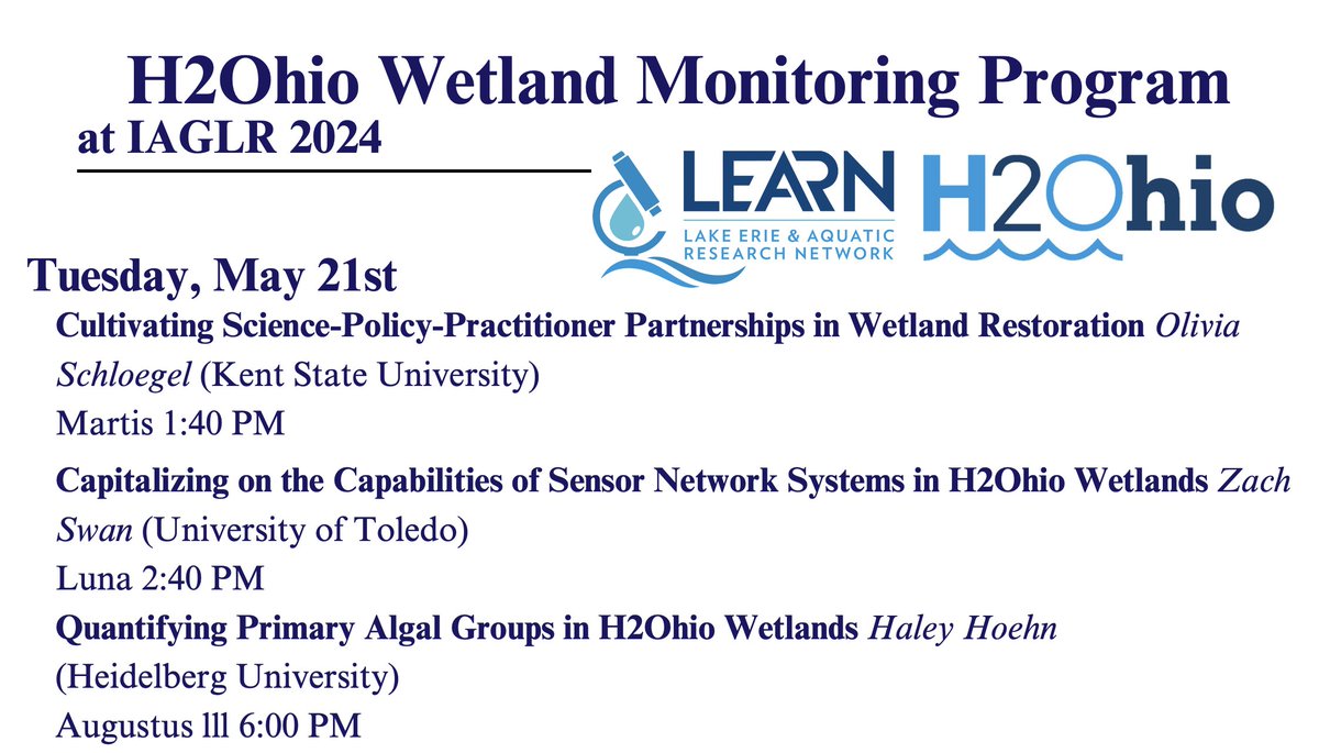 Great Lakes & Watershed Studies, BGSU tweet media