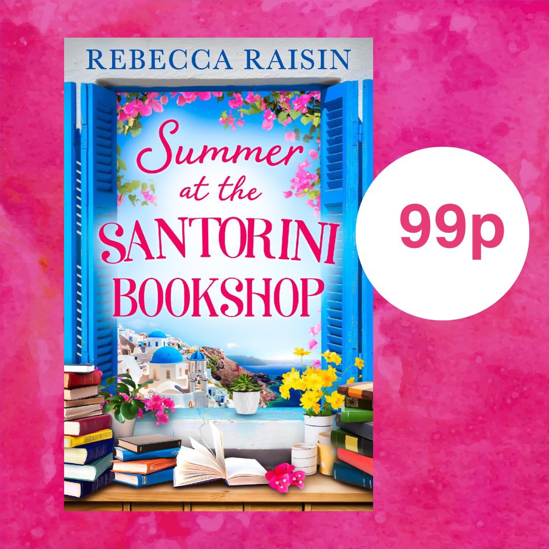 💛 99p book bargain! 💛 🍋Pack your bags, and escape to Santorini for a holiday you’ll never forget! 🍋 A Greek island holiday. A fake dating pact. A summer they’ll never forget. Get your copy here: amzn.to/3u4QJOY #romcom #beachreads