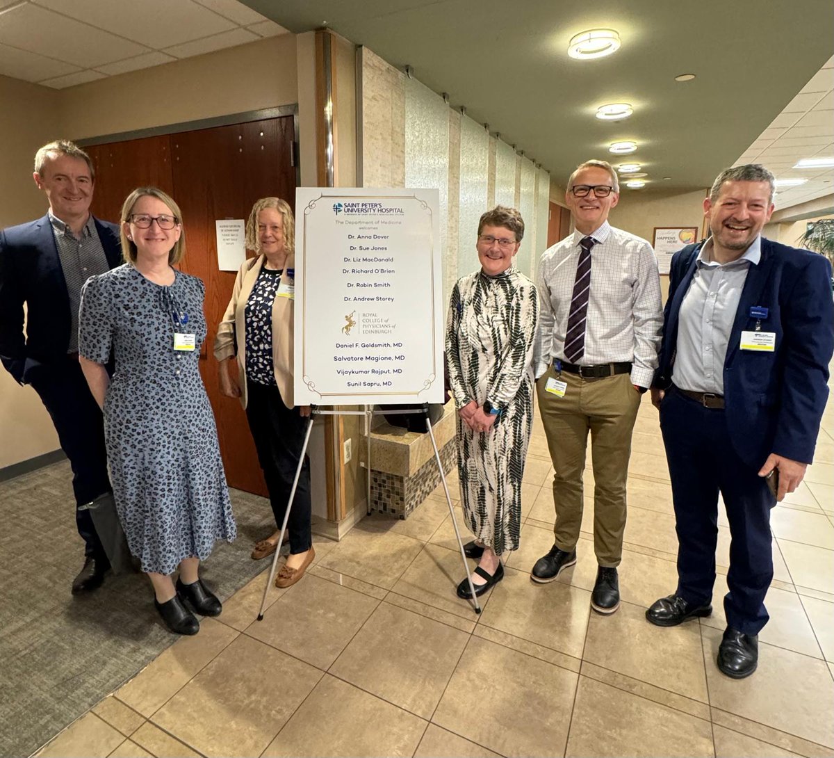 @RCPEdin faculty back at our fabulous hosts @SPUHIMresidents @sphcs_news to deliver bedside clinical skills training by way of the ACCESS exam & train the trainers session.