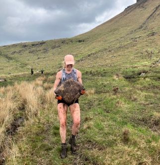 OATScot's tweet image. OATS #Volunteers took to the slopes of #StacPollaidh to carry out 2 days of maintenance on its badly eroded path, a stark reminder that regular path maintenance is so essential. Thanks @HostellingScotland for providing comfy accommodation for the group at #Ullapool #Hostel