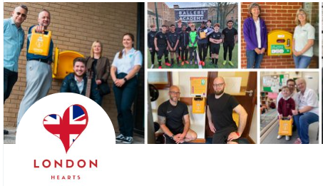 Grants of £300 are available to sports clubs, schools, parish councils, community groups and individuals who are fundraising for a public access defibrillator in their area. londonhearts.org ❤️ @Active_Suffolk @CASuffolk @SuffolkALC