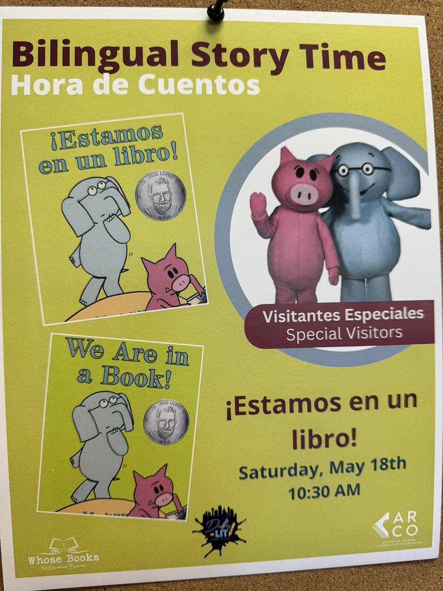 SunsetCA17's tweet photo. This Saturday, graduating senior Jazmine Triana, was invited by Claudia Vega to read for Bilingual Story time at @Whosebooks. What an exciting event and they had special guest for our young guests. Way to go Jazmine!!! https://t.co/gTYcUJVu8U