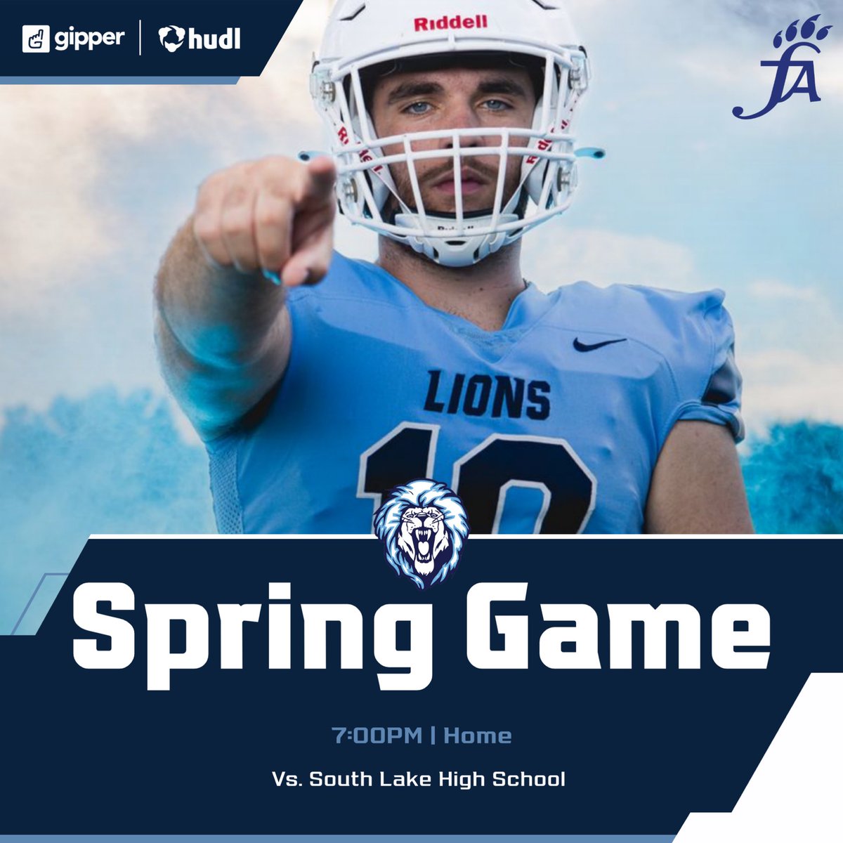 🏈 Spring Game vs SLHS 🗓️ Friday, May 24th ⏰ 7:00 PM 📍 Home