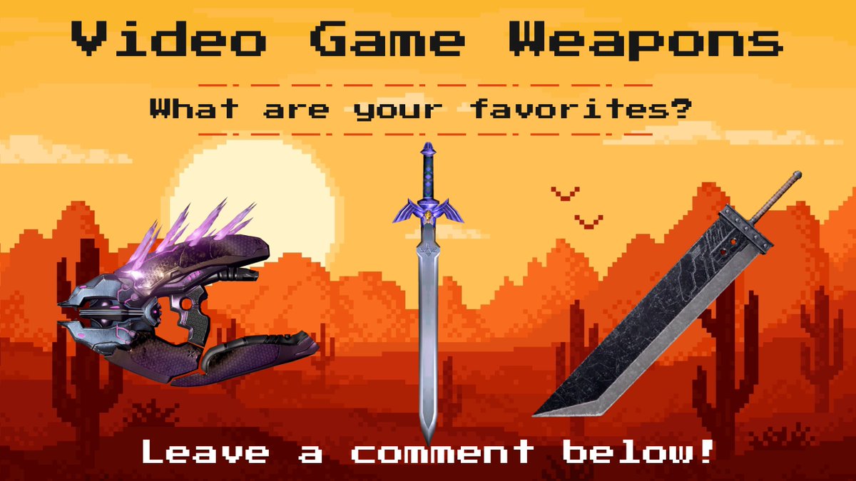 retrowildlands's tweet photo. Hey, want to interact with our #podcast?! On our next episode, I'm counting down my Top 10 Favorite Video Game Weapons!
What are your favorite #videogameweapons and why?
If you leave a comment below, I'll read and respond to your comment during the show! https://t.co/Ms6qZ7Qqsy