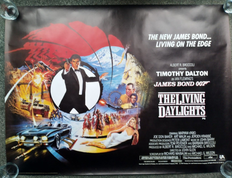 THE LIVING DAYLIGHTS - BOND 007  -UK CINEMA QUAD POSTER Rolled V/N Mint SEE PICS

ebay.com/itm/LIVING-DAY…

#ad #MoviePoster #FilmPoster #Posters