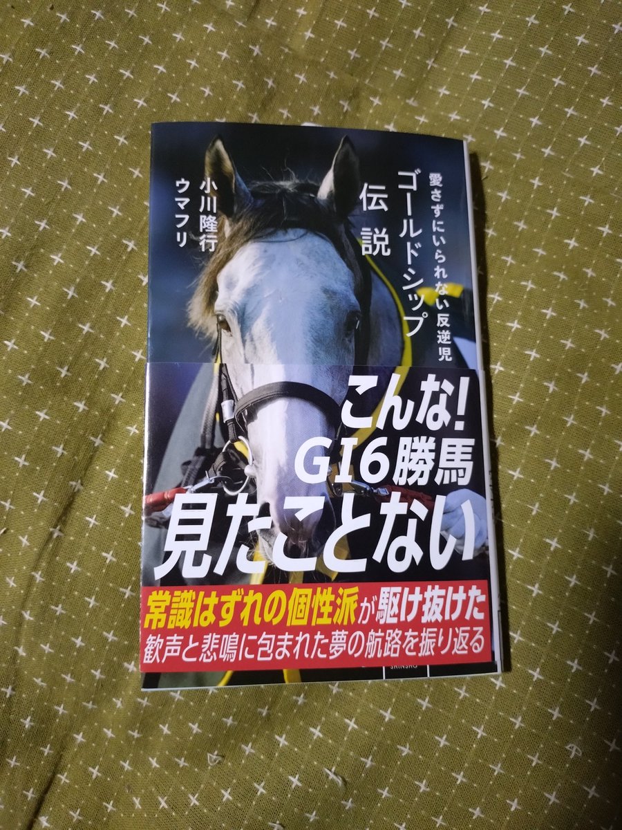 ただいま！
妹君からの誕生日プレゼント！
私ゴールドシップ大好きなんですよ！！賭けたことないけど競走馬好きで別垢では話すのですが。今年のカレンダーもゴールドシップだし！
今は種牡馬になってるゴールドシップの産駒を応援してます😁♥️