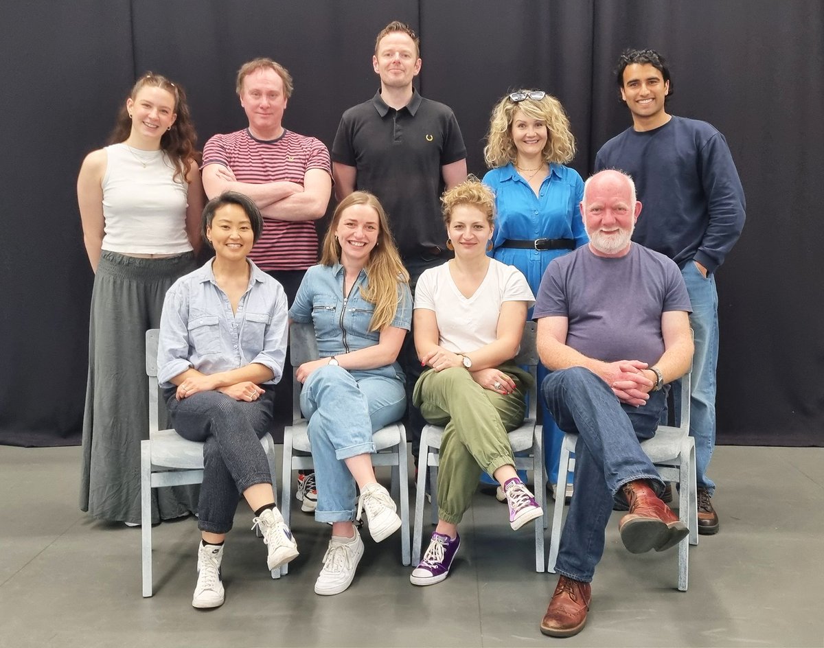 🌿 Bindweed rehearsals have begun! 🌿 Our fabulous cast and creative team for our upcoming #MercuryOriginal #Bindweed have assembled this week to begin bringing the show to life! Book now: buff.ly/3K8qjRd @NewWolsey @_HighTide_ @rxtheatre @MarthaLoader